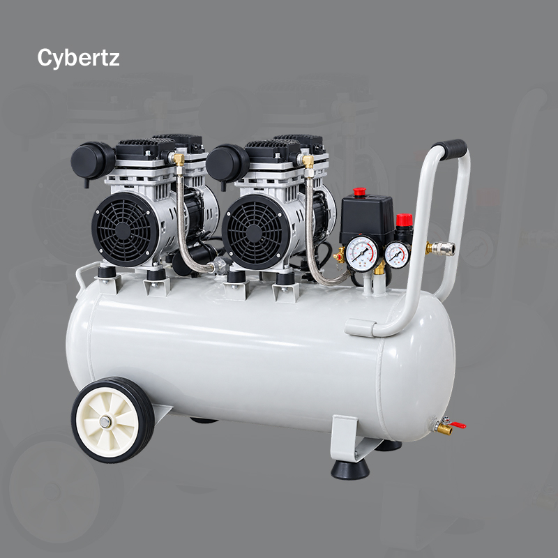 Air Compressor Oil-free (Two heads) 1500W (2X1HP) 50L